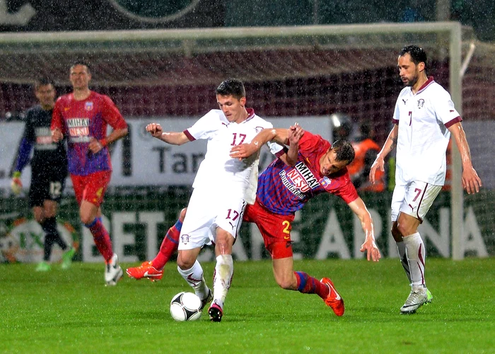 Steaua - Rapid se joacă sâmbătă cu stadionul pustiu FOTO Răzvan Păsărică