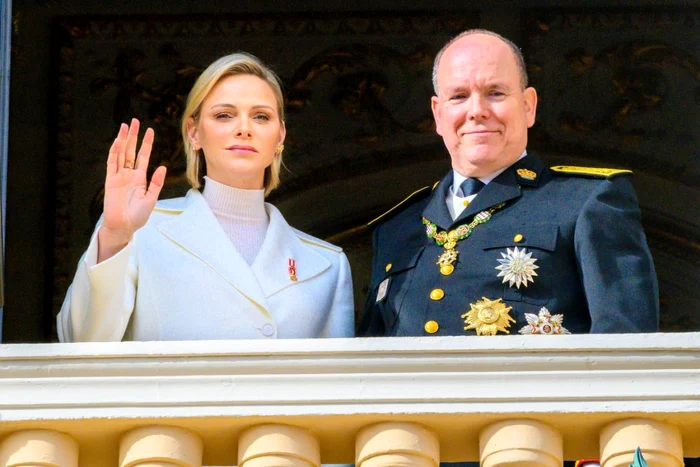 Prinţul Albert, Prinţesa Charlene. Foto: Profimedia