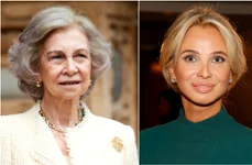 Regina Sofia vs amanta Regelui Juan Carlos, Corinna Larsen jpg