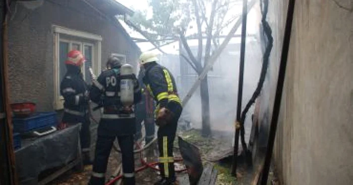 Incendiul a fost provocat de către proprietar