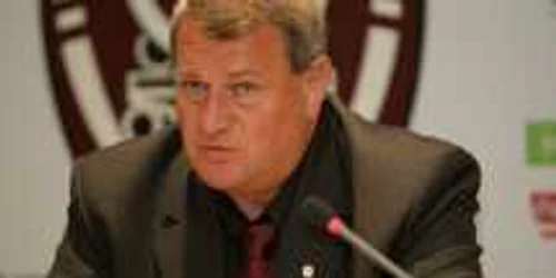 Preşedintele CFR Cluj, Iuliu Mureşan.