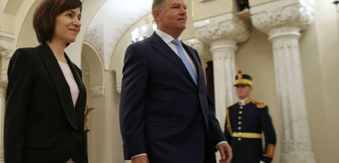 Maia Sandu Klaus Iohannis la Cotroceni FOTO Inquam Photos / Octav Ganea