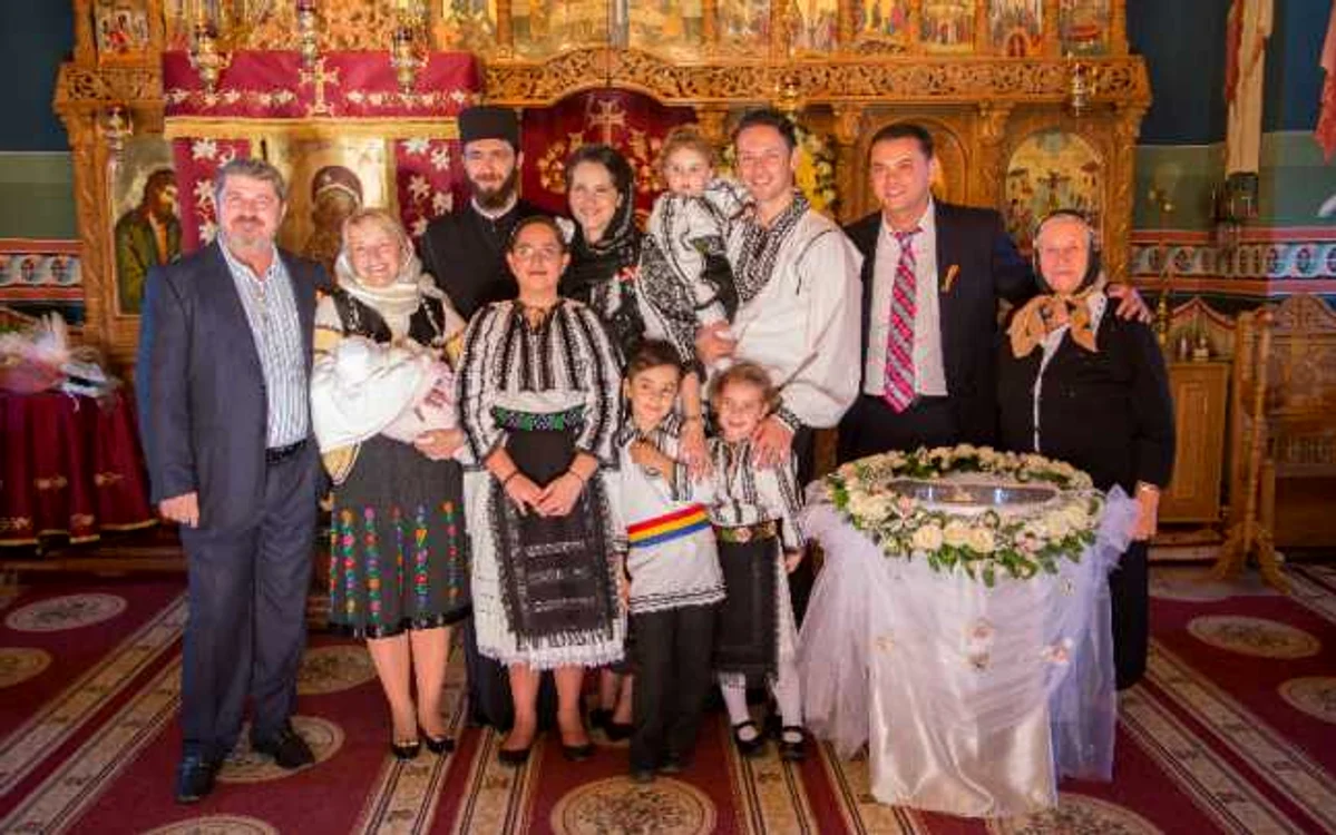 Magdalena şi Ştefan Mindea - medici cu 5 copii Foto Arhivă personală