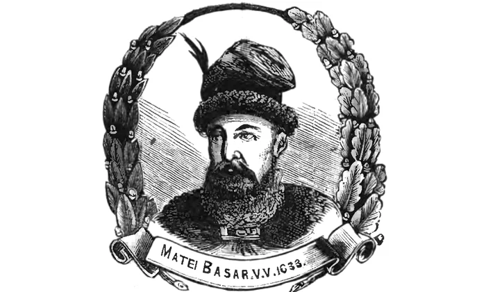 Matei Basarab, litografie publicata de Dimitrie Papazoglu, la 1891 (foto: Wikimedia Commons) 