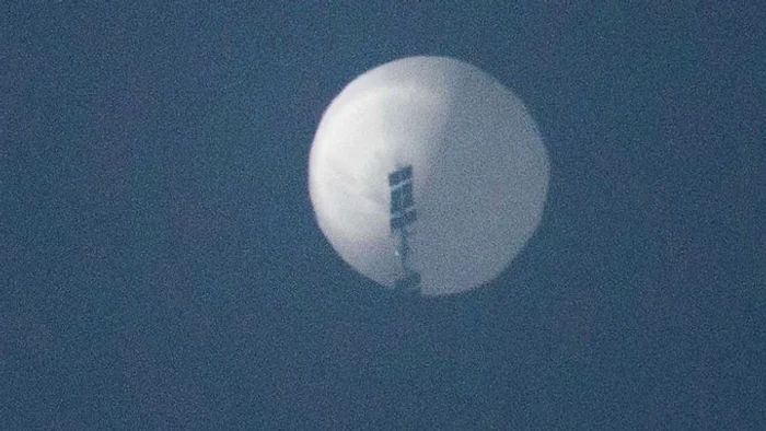 Un balon chinez a fost observat deasupra Montana FOTO Twitter