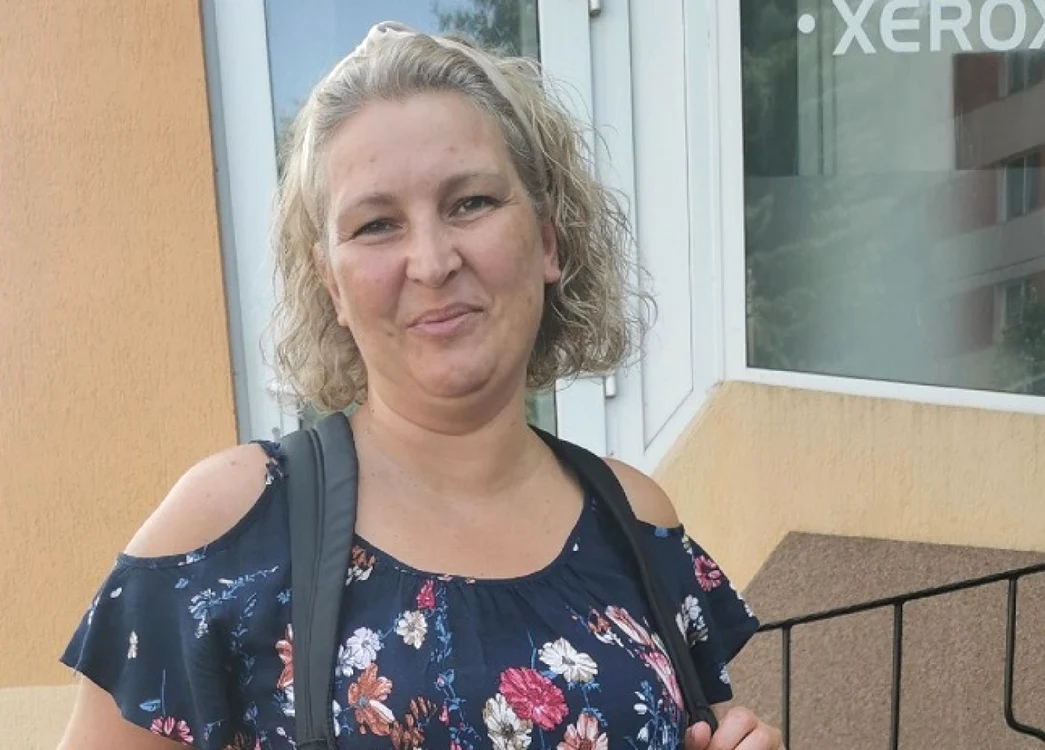 Melania Chiş, candidat al examenul de Bacalaureat   Foto: Angela Sabău