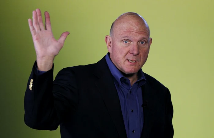 Steve Ballmer pleacă de la Microsot în următorul an FOTO Reuters