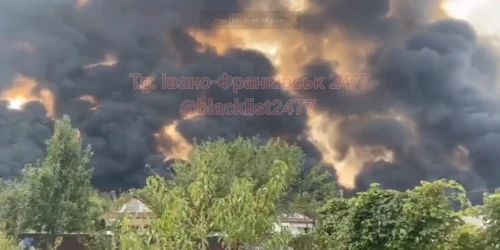 incendiu conducta Ucraina FOTO captura video X webp