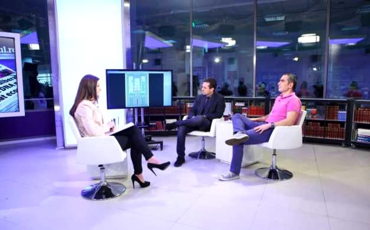 Alex Zamfir si Eugen Trata la Adevarul Live FOTO David Muntean 