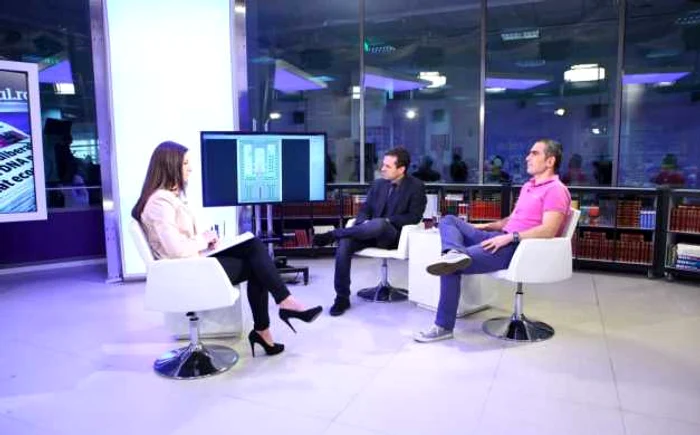 Alex Zamfir si Eugen Trata la Adevarul Live FOTO David Muntean