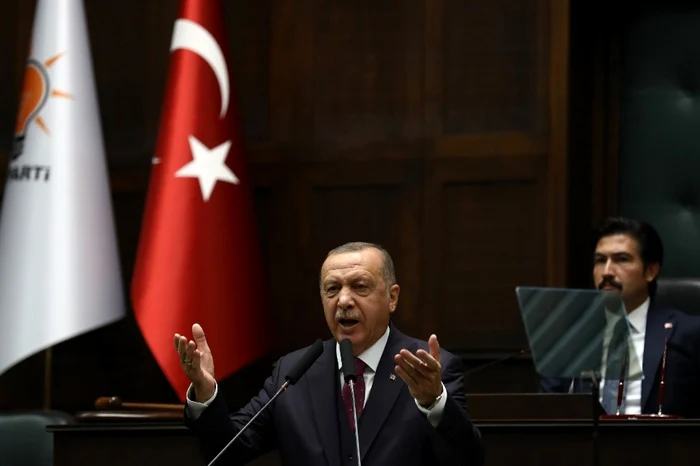 Preşedintele turc Recep Tayyip Erdogan FOTO EPA-EFE