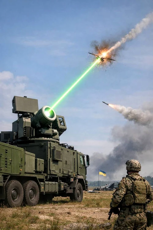 laser ucraina foto/X