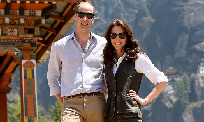 Kate Middleton și Prințul William, în ținute sport foto Getty jpg