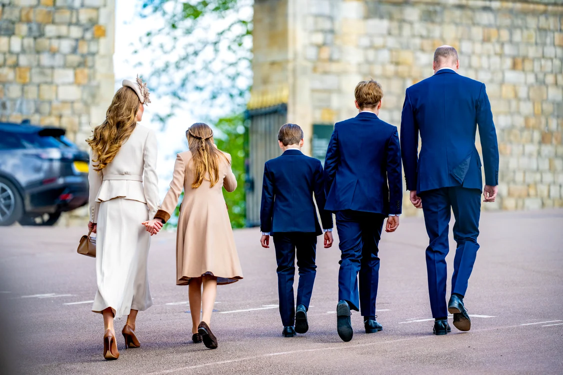 Kate, William, George, Charlotte și Louis de Wales, Paște 2026, Profimedia (3) jpg