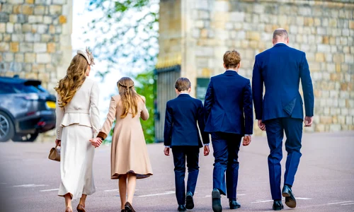 Kate, William, George, Charlotte și Louis de Wales, Paște 2026, Profimedia (3) jpg