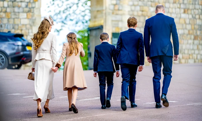 Kate, William, George, Charlotte și Louis de Wales, Paște 2026, Profimedia (3) jpg