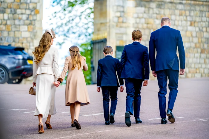 Kate, William, George, Charlotte și Louis de Wales, Paște 2026, Profimedia (3) jpg