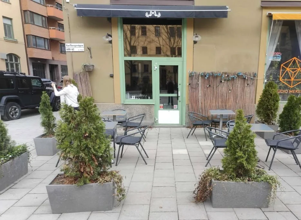 Prima cafenea AI din Europa Foto: X