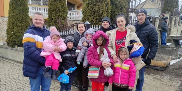 primul voluntar care a ajuns in Vama Siret 