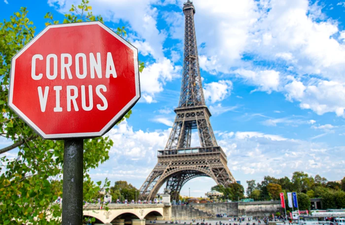 Franța intră din nou în carantină totală de vineri, pentru alimita răspândirea noului coronavirusfoto: Shutterstock