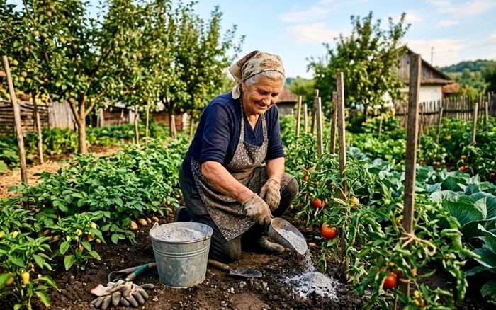 Cenușa în grădină: îngrășământ natural