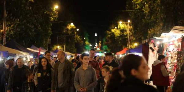Petrecere pe străzile Hunedoarei la Festivalul Tineretului. FOTO