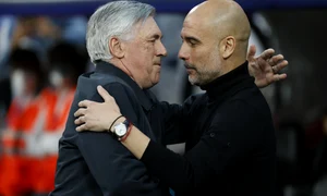 Carlo Ancelotti si Pep Guardiola (EPA) jpg