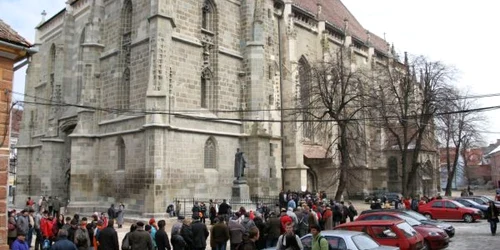 Biserica Neagră este cel mai vizitat obiectiv turistic din municipiul Braşov. Foto: Arhivă. 