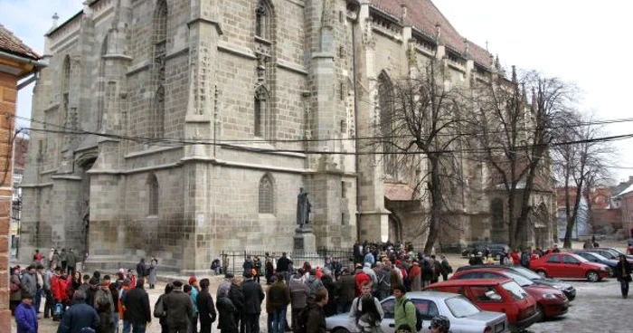 Biserica Neagră este cel mai vizitat obiectiv turistic din municipiul Braşov. Foto: Arhivă. 