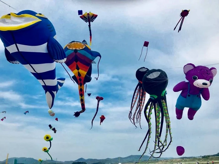 Luna iunie începe cu un spectacol inedit la Timişoara FOTO Facebook/Festivalul Internaţional de Zmeie Timişoara/Timişoara Kites Festival.