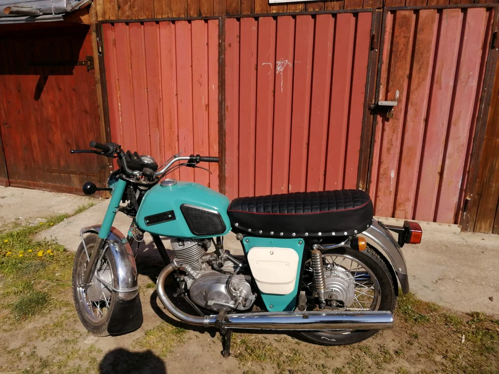 Motocicletă recondiționată de Ovidiu Tofan FOTO Ovidiu Tofan