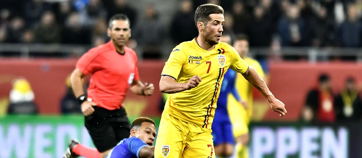 Alex Chipciu, în tricoul echipei naționale