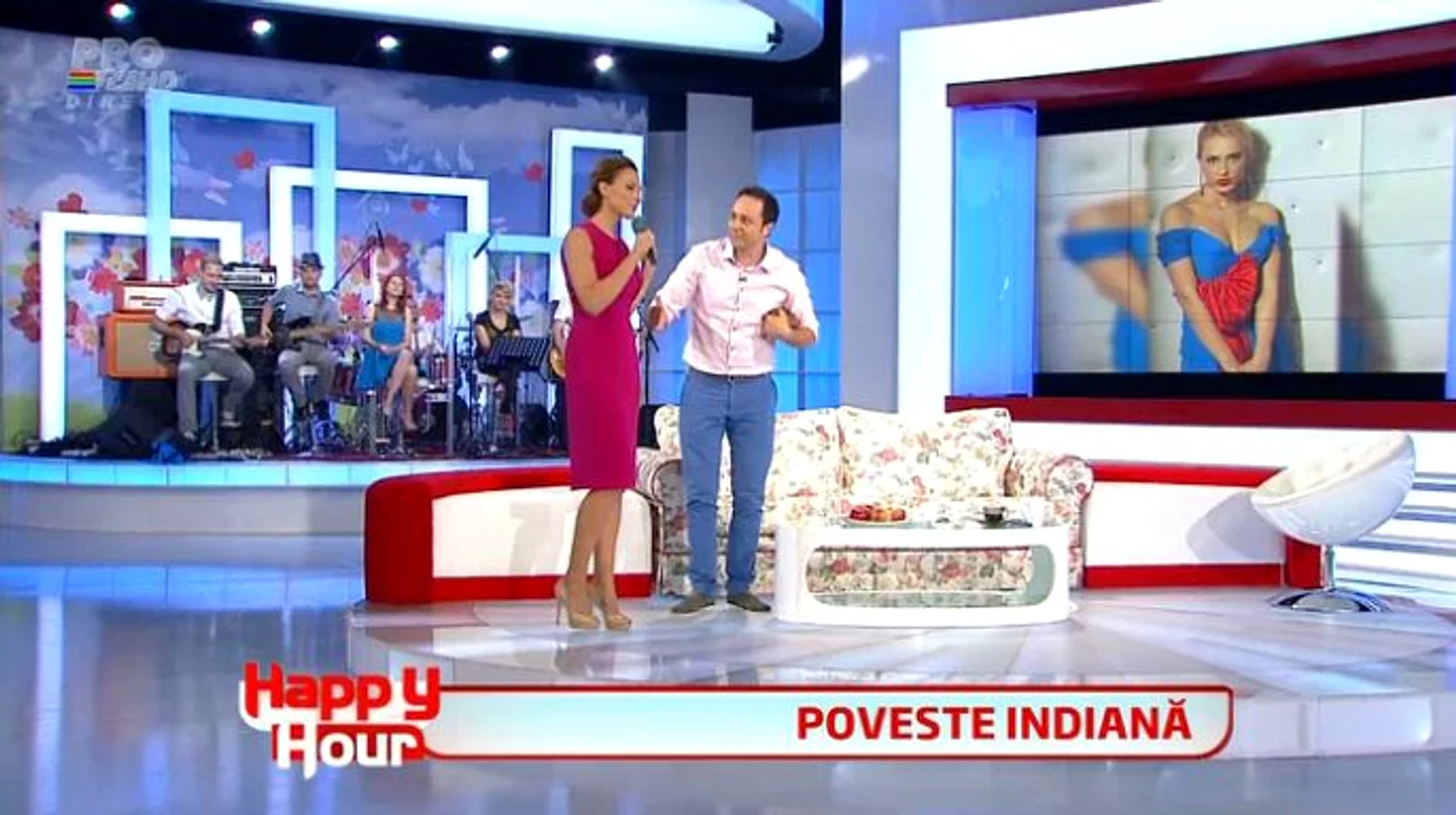 Iulia Vântur a revenit din India mai atrăgătoare ca oricând (captură: PRO TV)