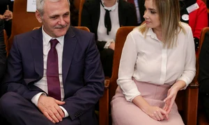 Liviu Dragnea și Irina Tănase, la Congresul PSD, din anul 2018  jpeg