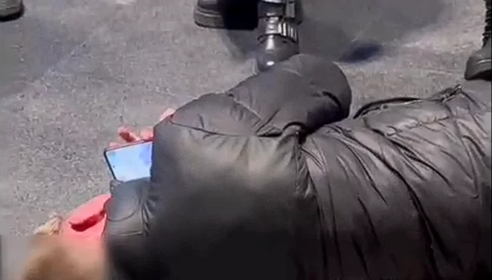 Victima a avut nevoie de îngrijiri medicale. FOTO captură video Știri de Cluj