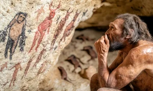  Omul de Neanderthal (© Designed by Freepik)