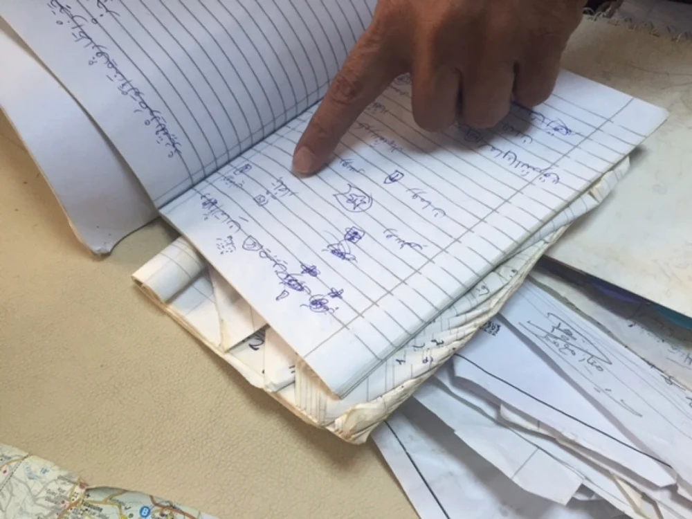 Document al Statului Islamic confiscat dupa alungarea jihadistilor din Sirt FOTO corriere.it