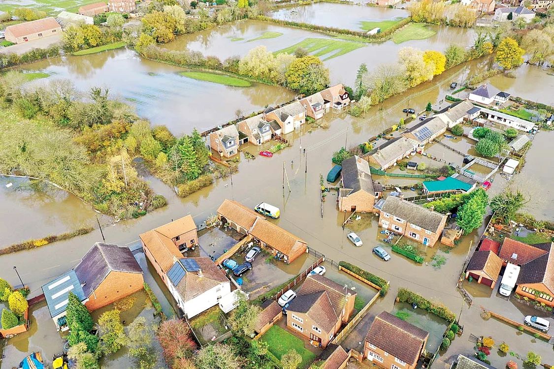 Marea Britanie. Mii de sinistraţi,  în zona Yorkshire