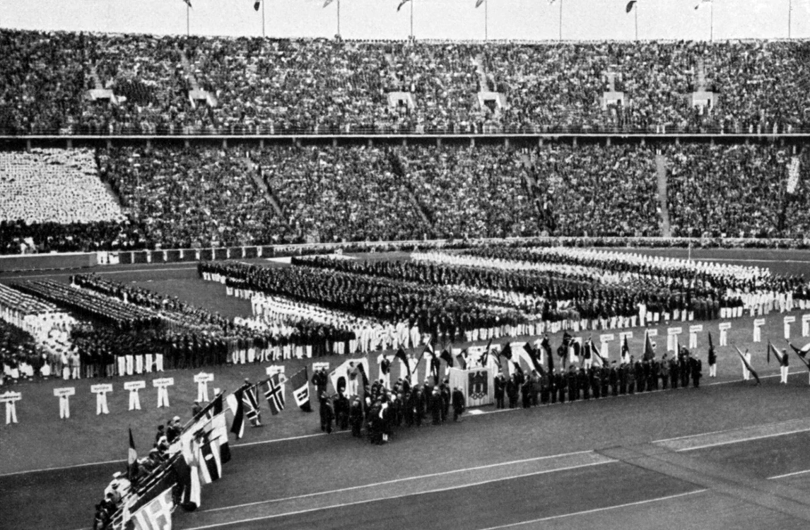 Ceremonia de deschidere a Olimpiadei din 1936 FOTO Profimedia