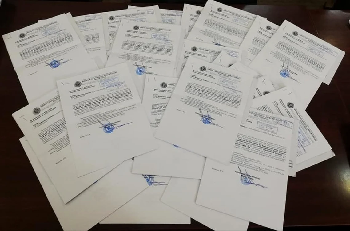 Adresele provin din debite realizate în anul 2020 către o singură firmă Foto: News.ro