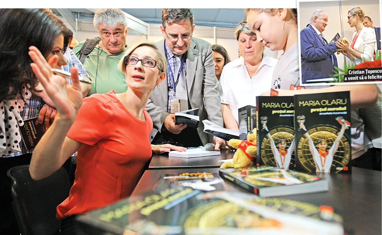 
    Şi-a lansat cartea ieri, chiar  de ziua ei, dar nici o fostă  coechipieră nu i-a fost alături  