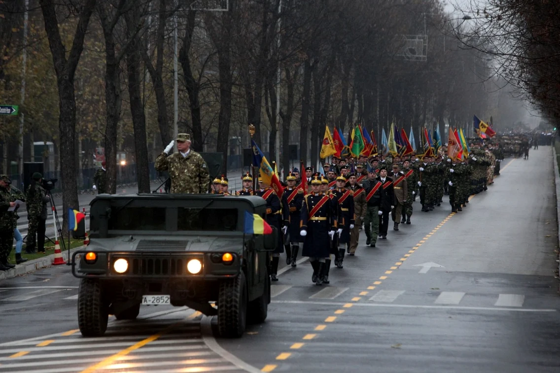 repetiţie pentru parada de 1 decembrie 2016. FOTO Sever Gheorghe