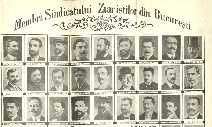 FOTO 99 Sindicatul ziaristilor Bucuresti 1912 jpg