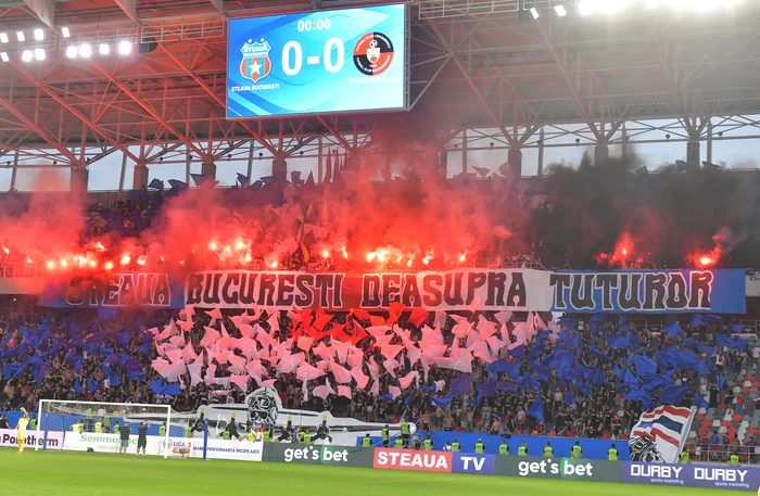 Galeriei echipei CSA Steaua, din liga secundă  FOTO Facebook