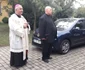 Loganul cu care a circulat Papa Francisc a ajuns la Timişoara FOTO Ştefan Both