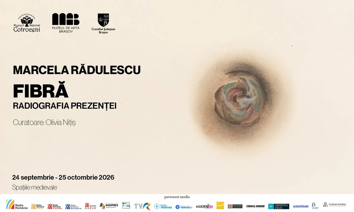 Expoziția „Fibră. Radiografia prezenței”, în Spațiile Medievale ale Muzeului Național Cotroceni