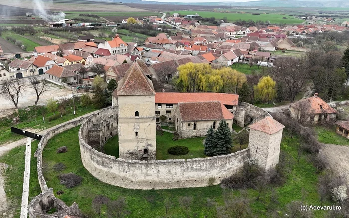 Biserică fortificată săsească. Satul Câlnic. Foto: Daniel Guță