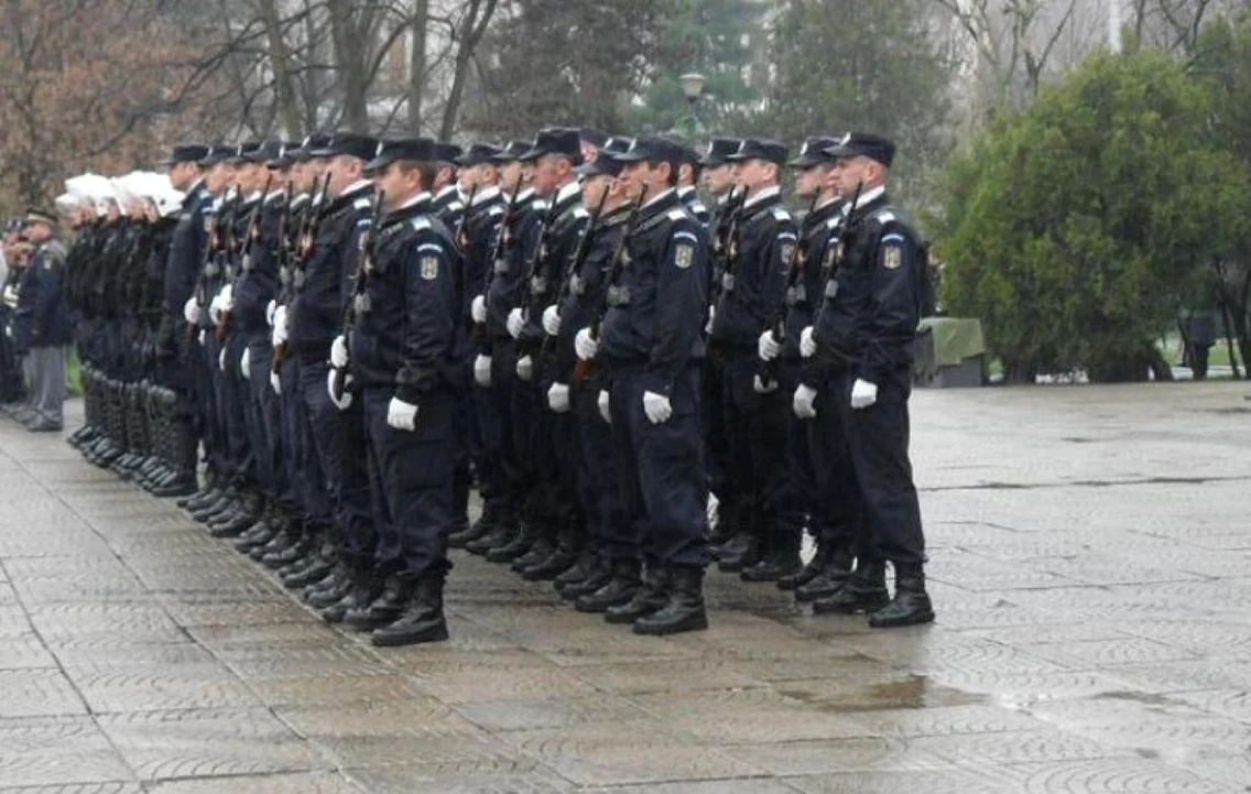 Demonstratii jandarmi