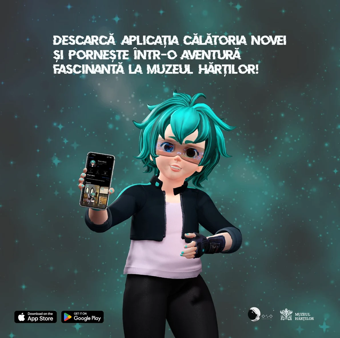 „Călătoria Novei” - aplicație AR destinată copiilor lansată de Muzeul Hărților
