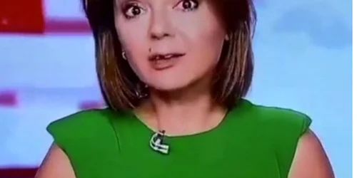 Prezentatoare ucraineană rămâne fără un dinte în direct FOTO captură Instagram